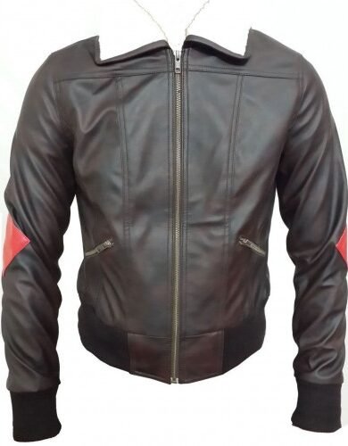 Dc Bombshells Harley Quinn Leather Jacket 2