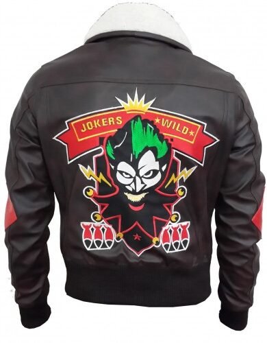 Dc Bombshells Harley Quinn Leather Jacket