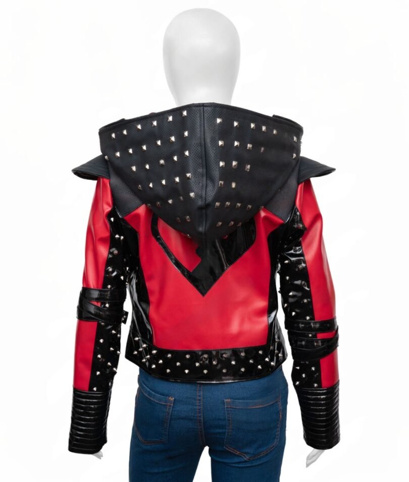 Kylie Cantrall Descendants The Rise Of Red 2024 Studded Leather Jacket