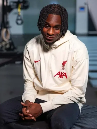 Jeremie Frimpong Nike Liverpool FC Strike Track Jacket