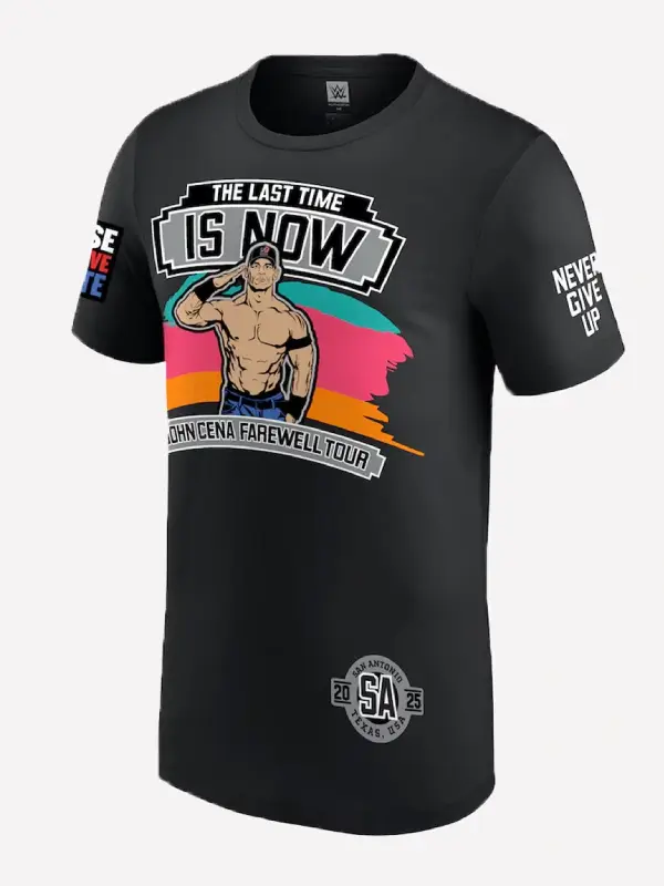 John Cena Farewell Tour 2025 San Antonio T-Shirt