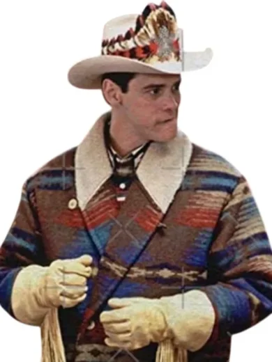 Lloyd Christmas Dumb and Dumber Cowboy Jacket
