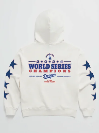 Madhappy Dodgers 2024 World Series Midweight Hoodie