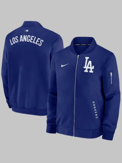 Los Angeles Dodgers Dugout Bomber Jacket