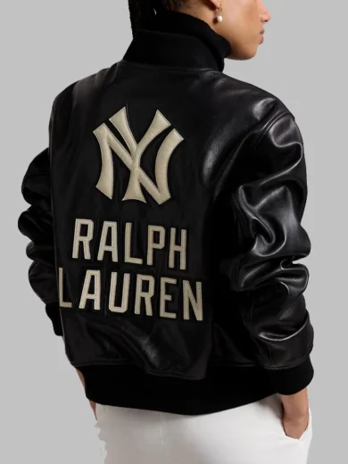 Polo Ralph Lauren Yankees Leather Jacket