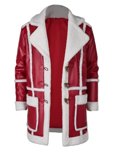 Red One (2024) Nick Santa Claus Red Coat