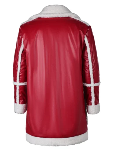Red One (2024) Nick Santa Claus Red Coat back