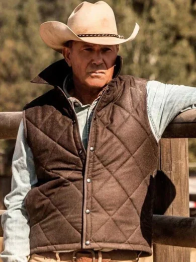 Yellowstone-John-Dutton-Quilted-Vest-Brown