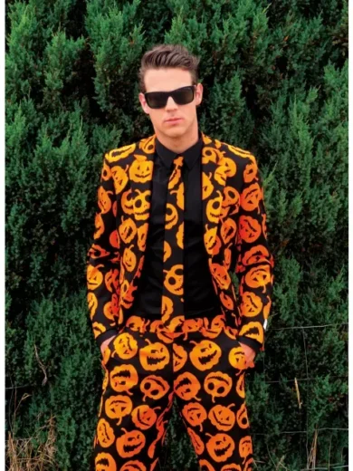 Halloween Pumpkin Party Suit