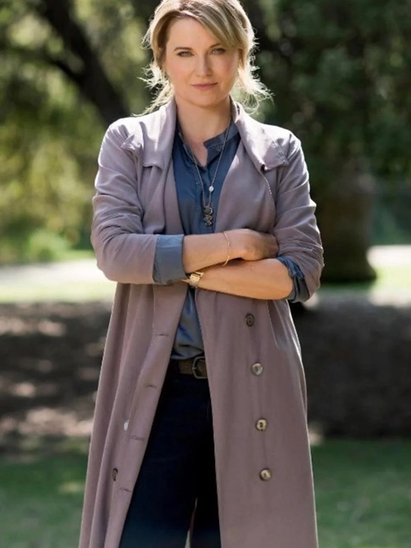 My Life Is Murder Alexa Crowe Trench Coat