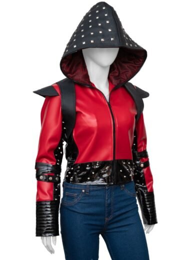 Kylie Cantrall Descendants The Rise Of Red 2024 Studded Leather Jacket