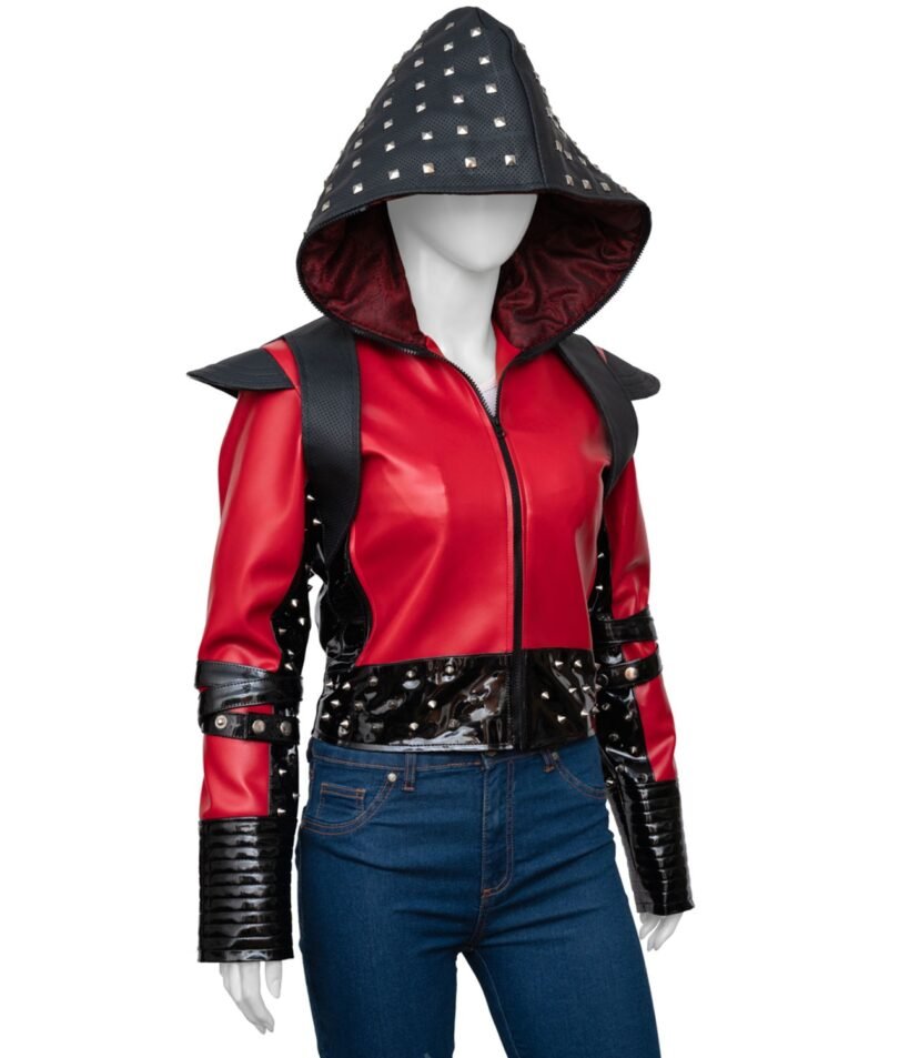Kylie Cantrall Descendants The Rise Of Red 2024 Studded Leather Jacket
