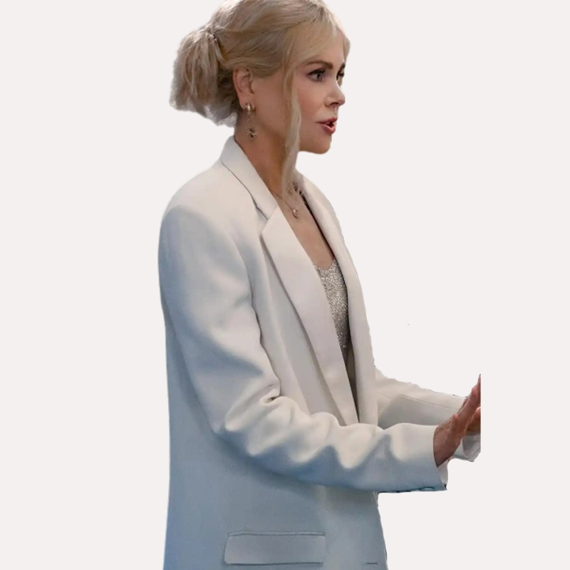 Nicole Kidman A Family Affair White Coat