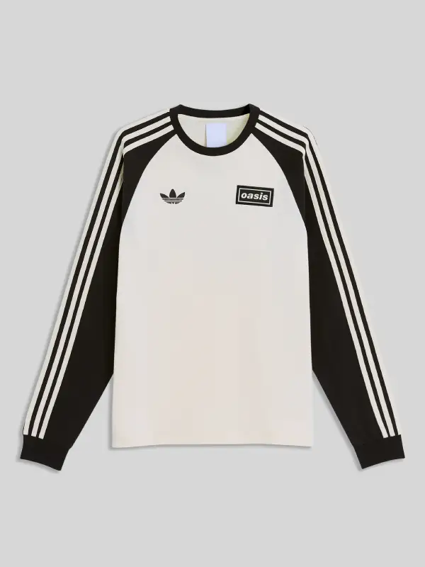 Adidas x Oasis Tour 3-Stripes Long Sleeves T-shirt