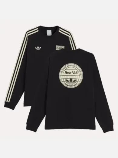 Adidas x Oasis Black Sweatshirt