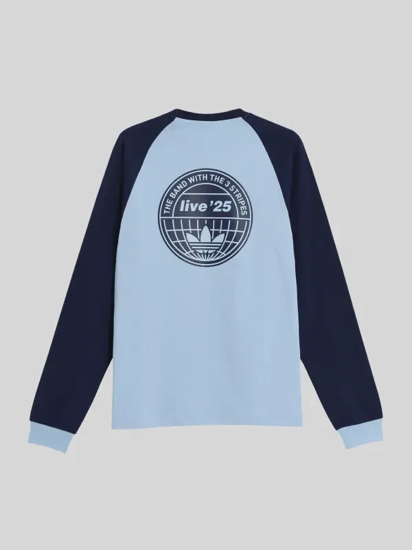 Adidas x Oasis Tour 3-Stripes Long Sleeves T-shirt