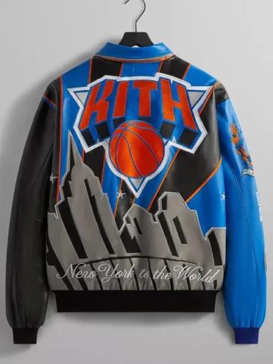 Command court-to-street style in the Amar’e Stoudemire Knicks Leather Jacket—premium hide, team pride, and NBA legacy for dedicated New York fans.