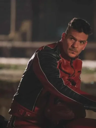 April X Tetris Leather Jacket