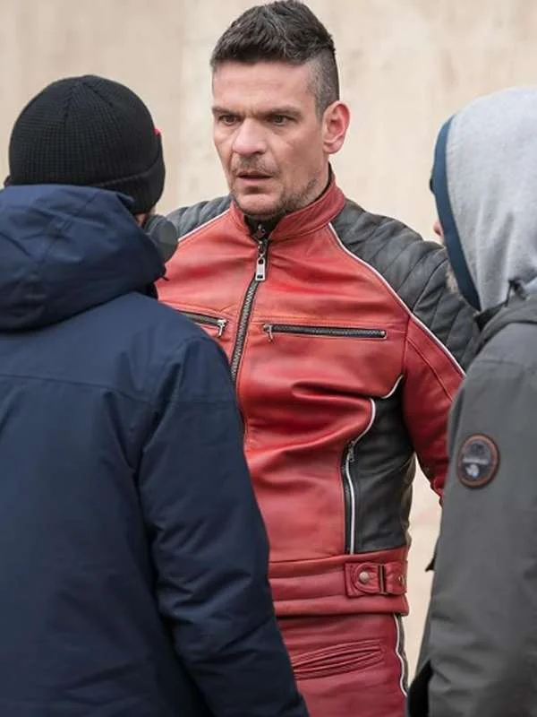 April X Tetris Leather Jacket