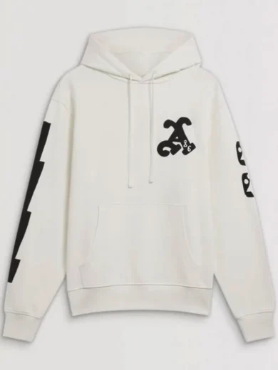 Arsenal N7 White Pre-Historic Hoodie