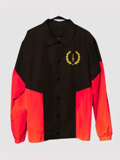 Black American Heritage Flag Jacket