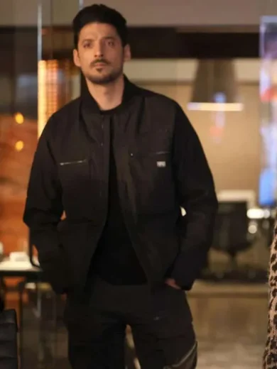 Found S02 Dhan Rana Black Cotton Jacket