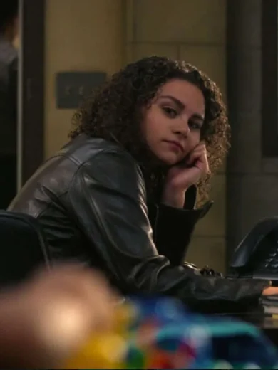Lily Santiago Untamed Black Leather Jacket