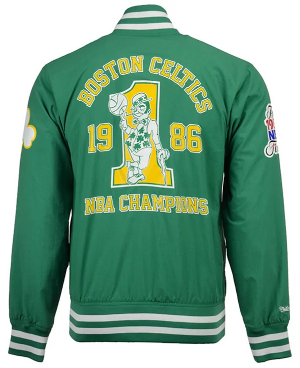 Boston Celtics Warm Up Jacket