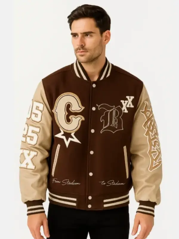 Breezy Bowl XX Letterman Varsity Jacket