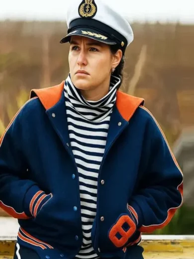 Such Brave Girls S02 Lizzie Davidson Blue Varsity Jacket