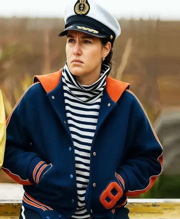 Such Brave Girls S02 Lizzie Davidson Blue Varsity Jacket