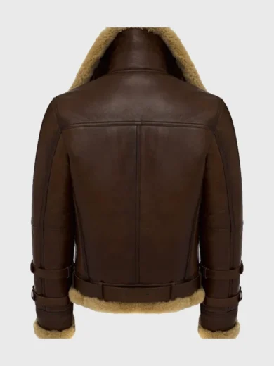Douglas Aviator RAF SF Shearling Fur Bomber Jacket