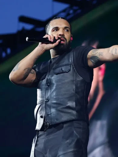 Drake Wireless Festival 2025 Black Vest