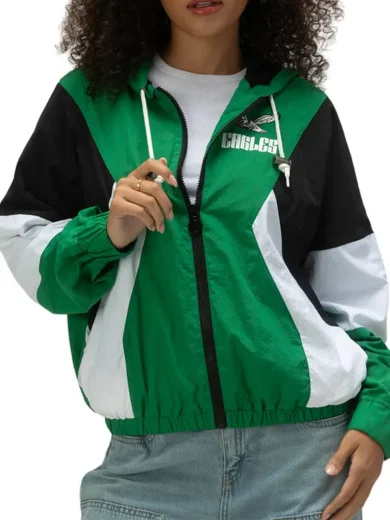 Erin Andrews Philadelphia Eagles Windbreaker Jacket