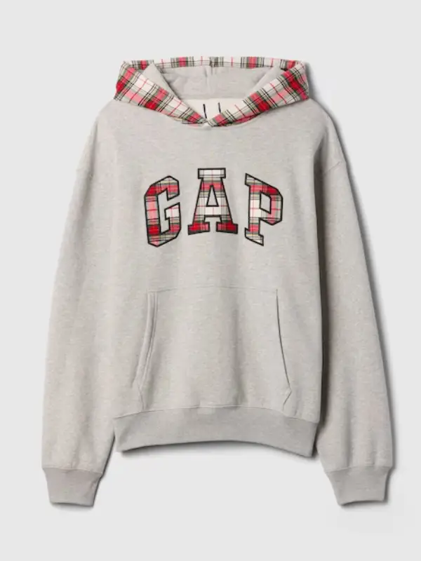 Gap Plaid Hoodie
