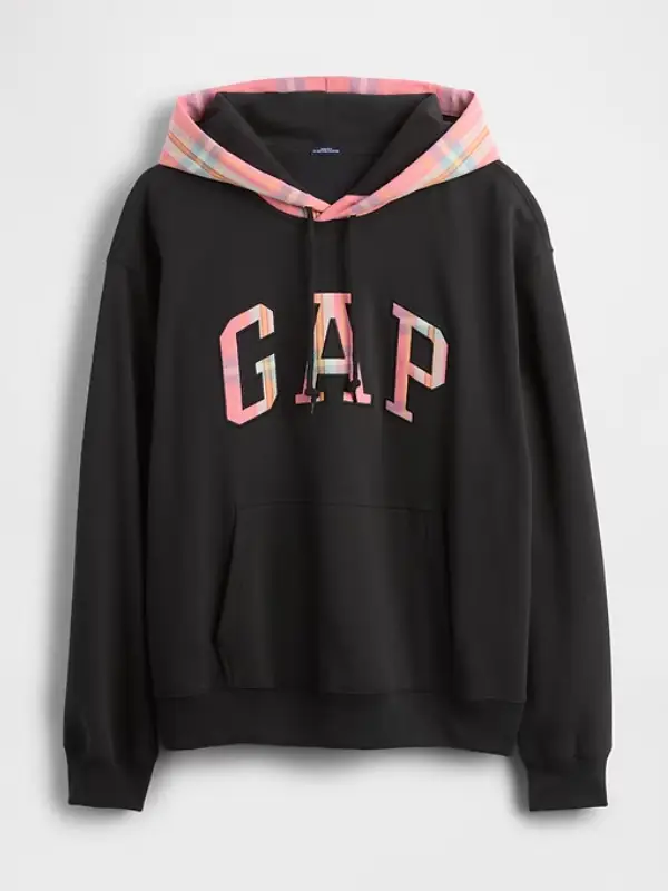 Gap Plaid Hoodie