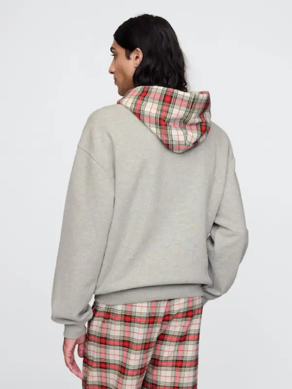 Gap Plaid Hoodie