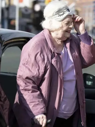 June Squibb Eleanor the Great 2025 Trench Coat