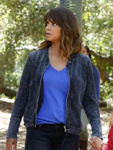 Halle Berry Extant S02 Black Jacket