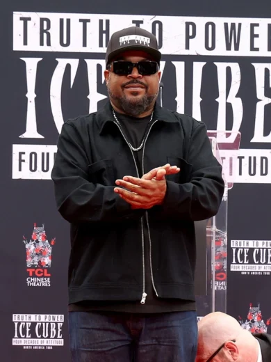 TCL Chinese Theater Ice Cube Black Jacket