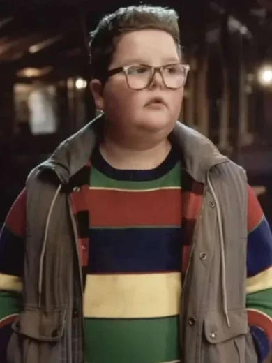 Jake Connelly Stranger Things S05 Grey Vest