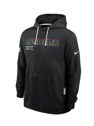 Las Vegas Raiders 2025 Crucial Catch Hoodie