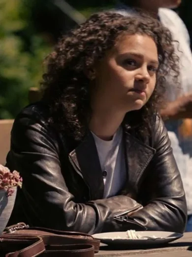 Lily Santiago Untamed Black Leather Jacket