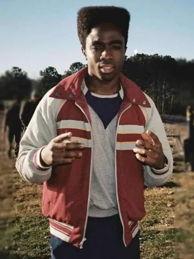 Lucas Sinclair Stranger Things S05 Bomber Jacket