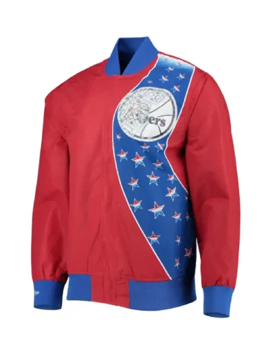 Mitchell & Ness Philadelphia 76ers Warm-Up Jacket