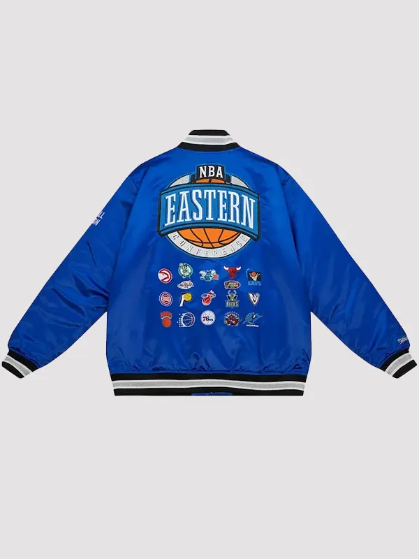 Eastern Conference Mitchell & Ness Satin Jacket