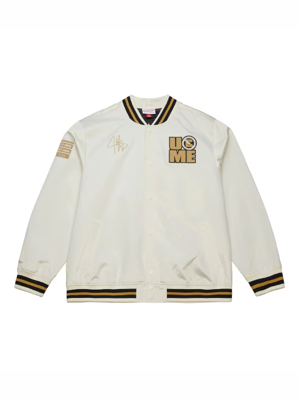 WWE John Cena Sublimated Satin Bomber Jacket
