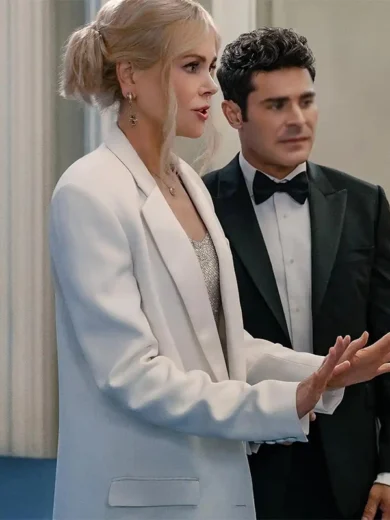Nicole Kidman A Family Affair White Coat