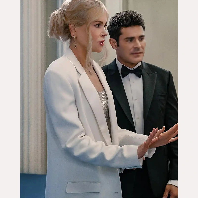 Nicole Kidman A Family Affair White Coat