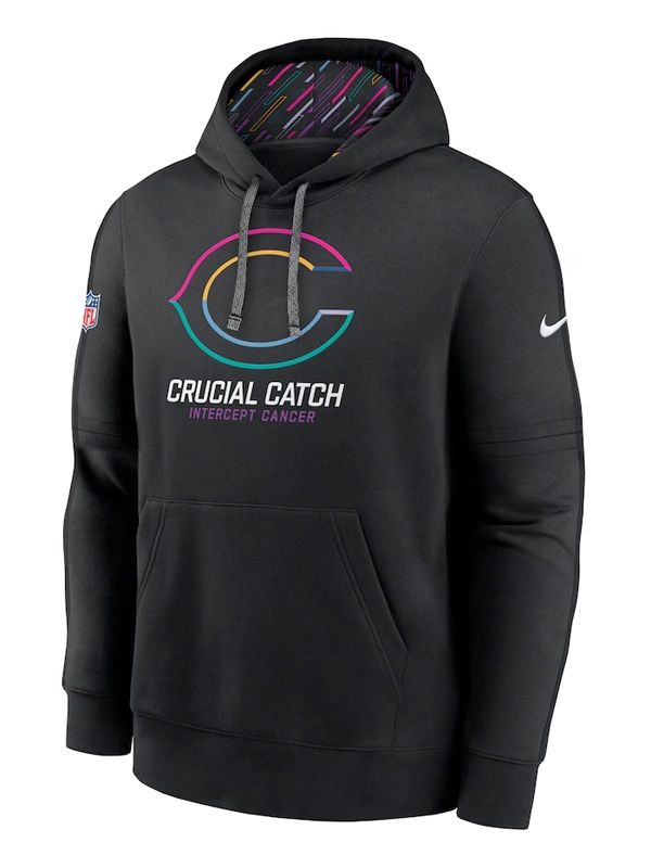 Chicago Bears Crucial Catch Club Hoodie